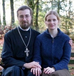Fr.Sergei and matushka Elizabeth Sveshnikov.